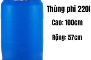 Phuy Nhựa 220L – Giải Pháp Lưu Trữ, Tái Sử Dụng Và Ứng Dụng Làm Bè Đang Được Ưa Chuộng