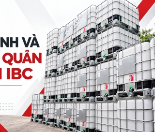 Cách vệ sinh và bảo quản bồn IBC 1000L để tái sử dụng